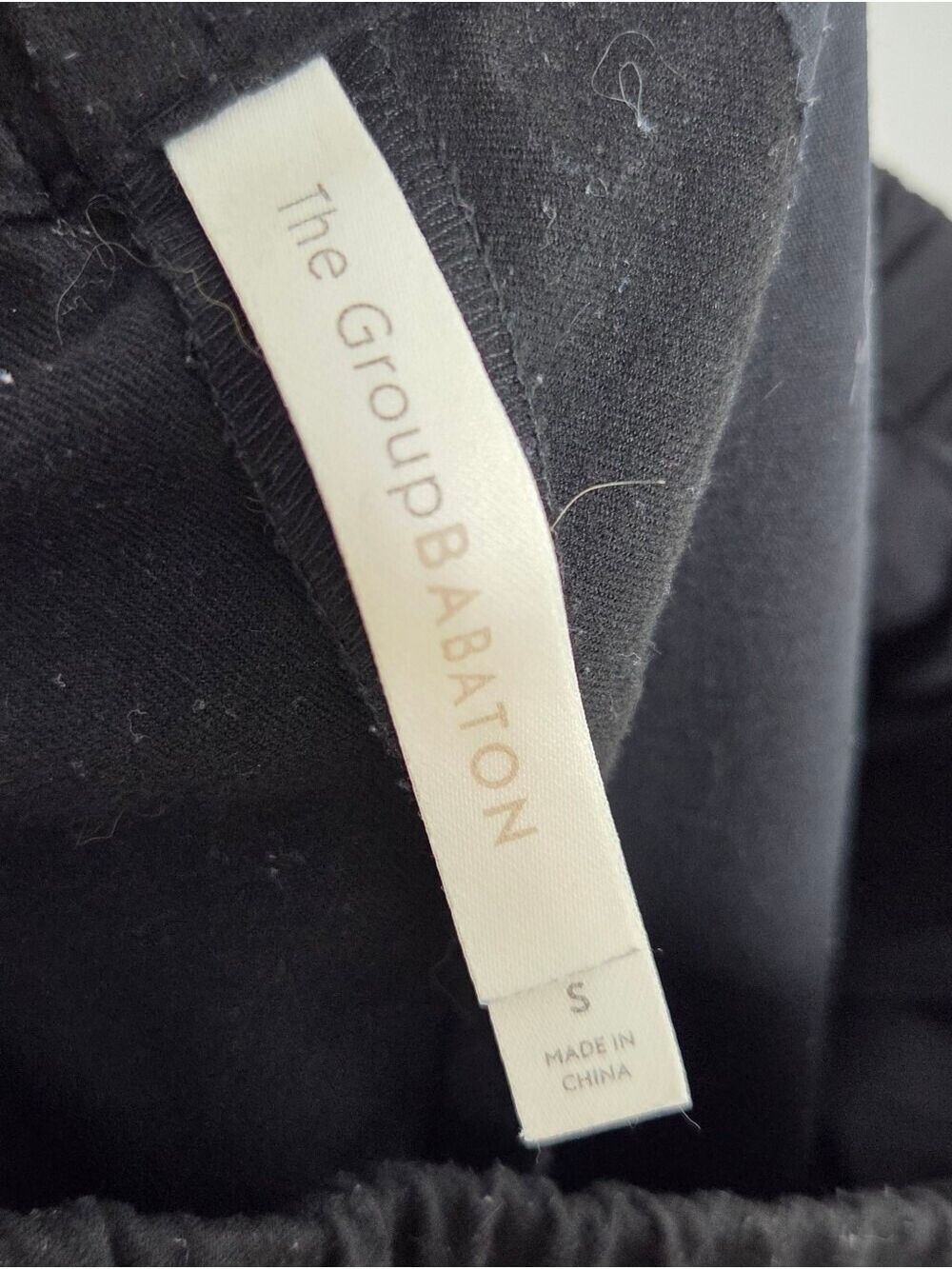 Aritzia The Group By Babaton "Jimmy" Black Mid Rise Twill Pants Size S - Picture 11 of 13